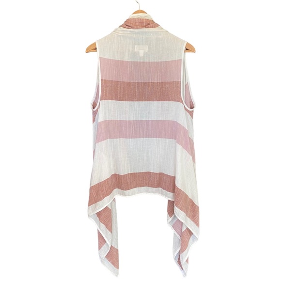 Universal Thread Cardigan Women’s One Size Fits Most Open Front Striped Shawl OS - Picture 2 of 7